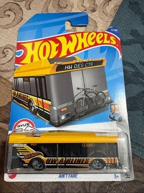 🛍️5/$20🛍️Hot Wheels “Ain’t Fare Shuttle Bus